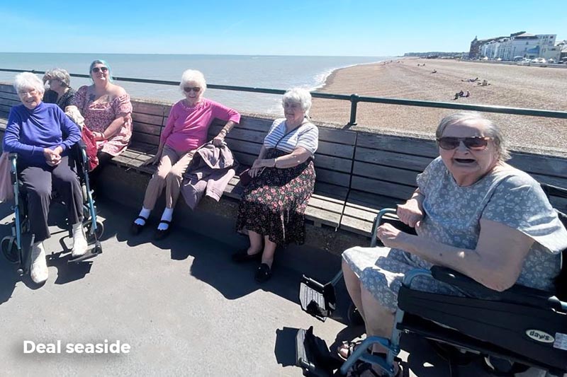 Sonya Lodge outing to Deal seaside Sonya Lodge outing to Deal seaside