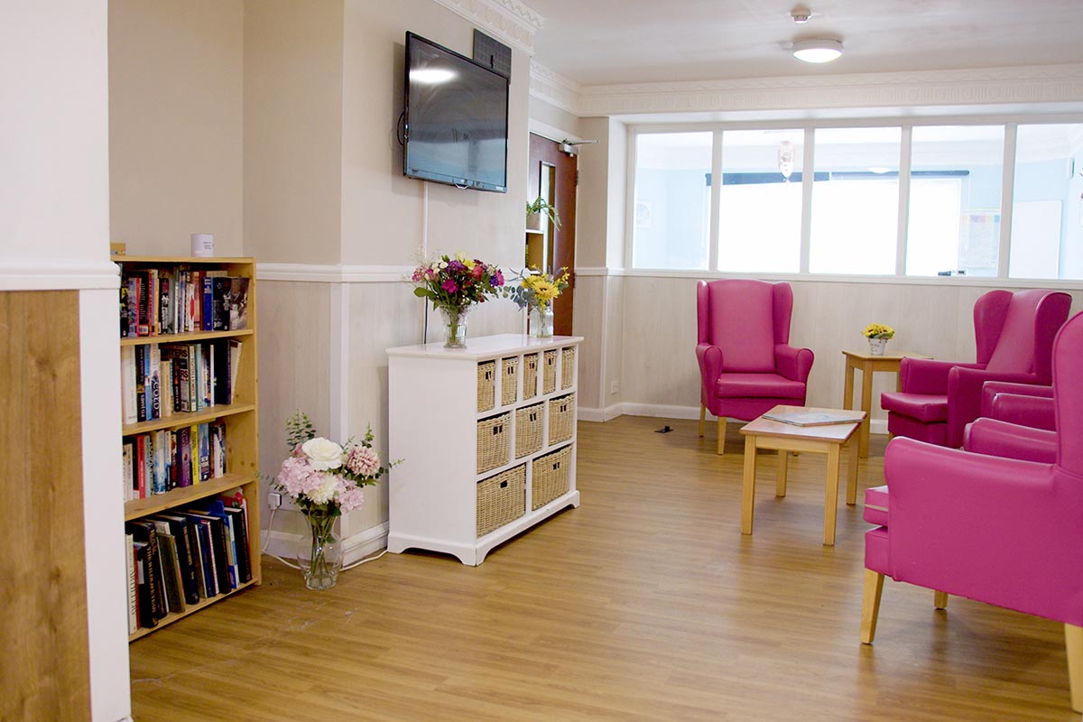 Lounge area in Sonya Lodge Residential Care Home