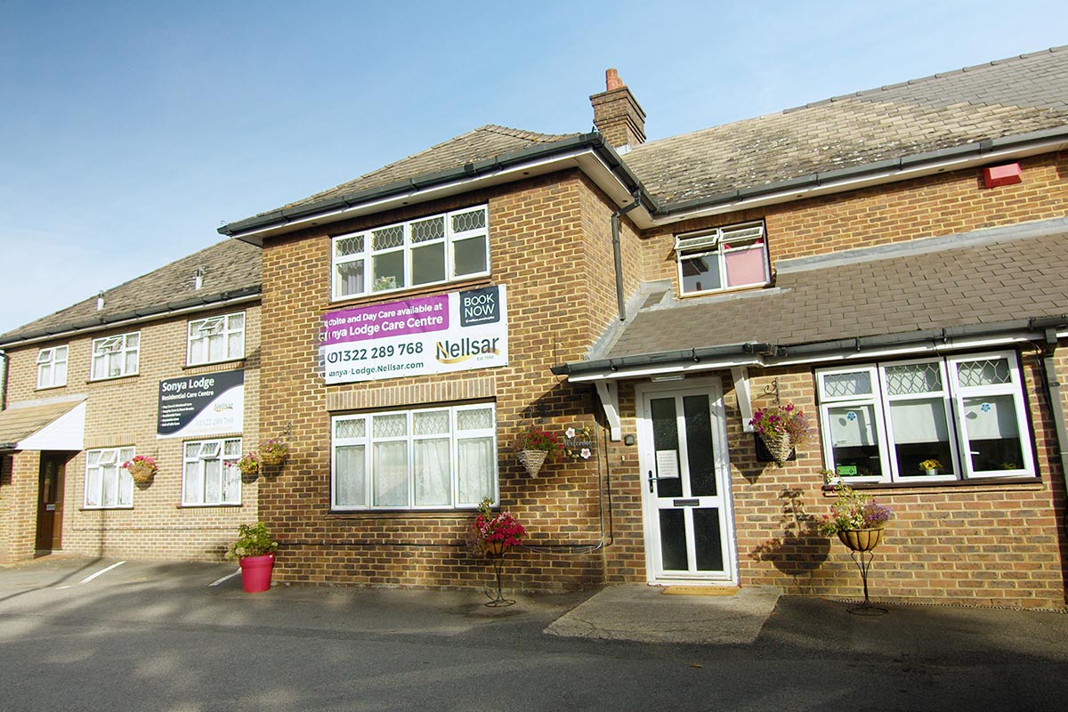 The outside front of Sonya Lodge Residential Care Home