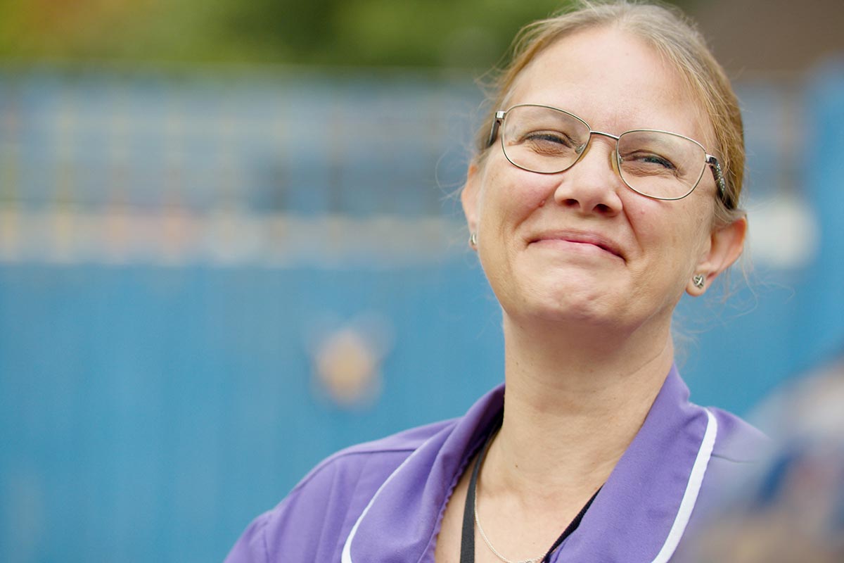 One of our team members at Sonya Lodge Residential Care Home