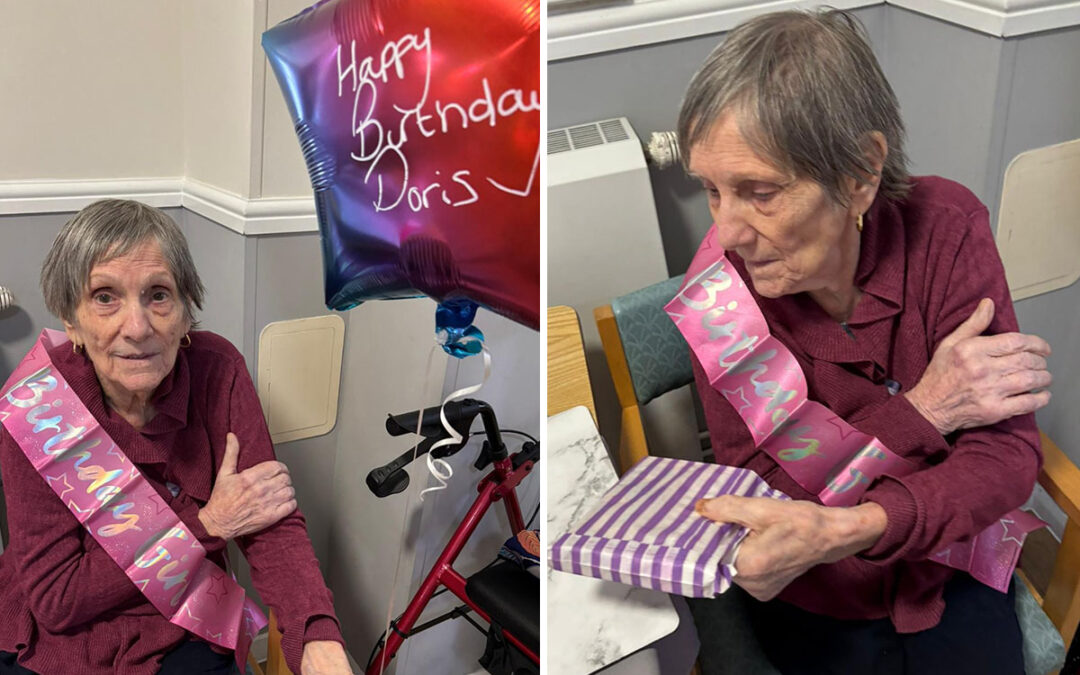 Celebrating Doris at Sonya Lodge Residential Care Home