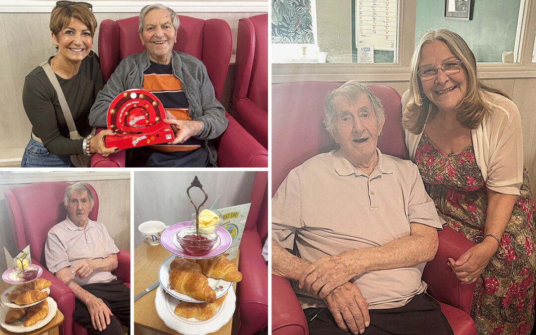 Father’s Day pastries and brunch at Sonya Lodge Residential Care Home