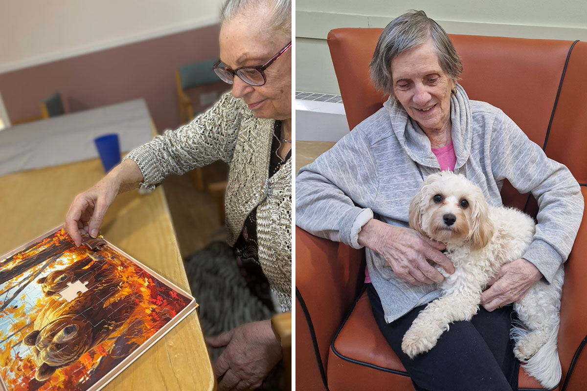 Independent pastimes and inspiring moments at Sonya Lodge Residential Care Home
