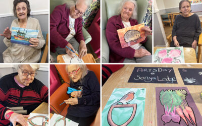 Sonya Lodge Residential Care Home residents enjoy a celebration of creativity and culture