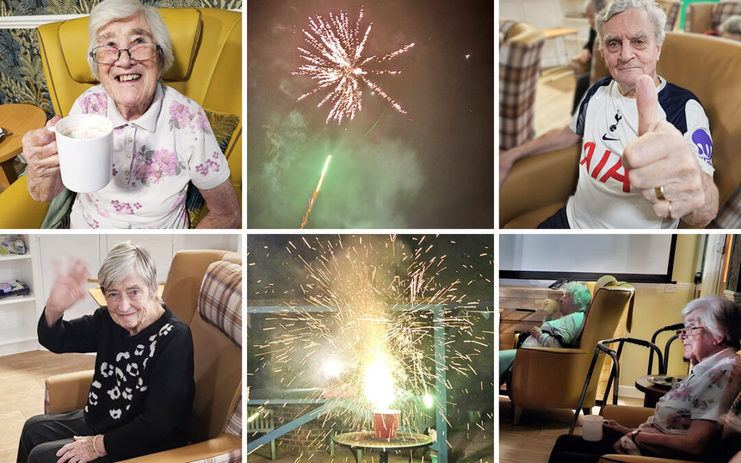 Bonfire Night Fun and Fireworks at Sonya Lodge Residential Care Home