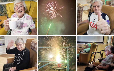 Bonfire Night Fun and Fireworks at Sonya Lodge Residential Care Home