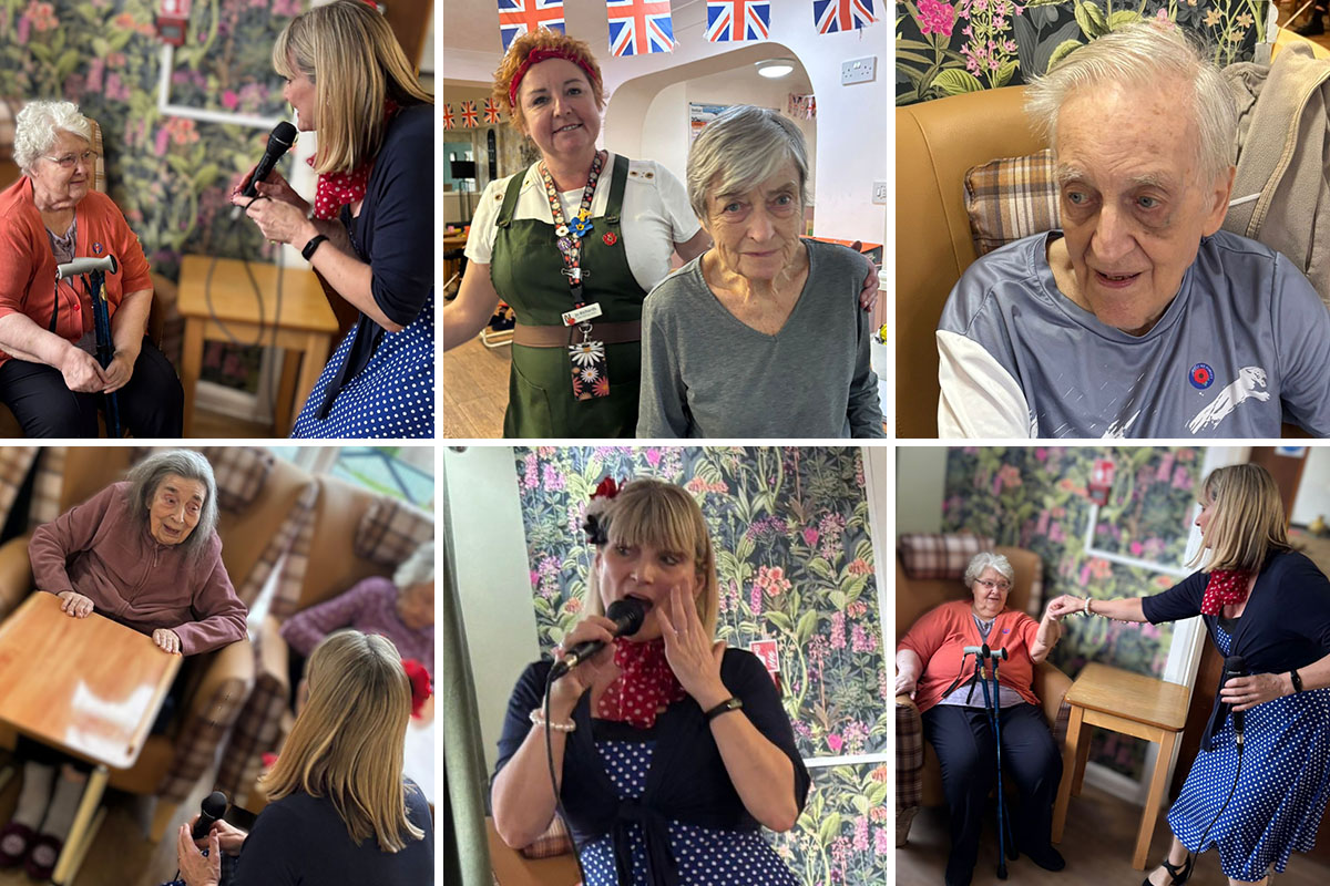Poppies, memories and music at Sonya Lodge Residential Care Home