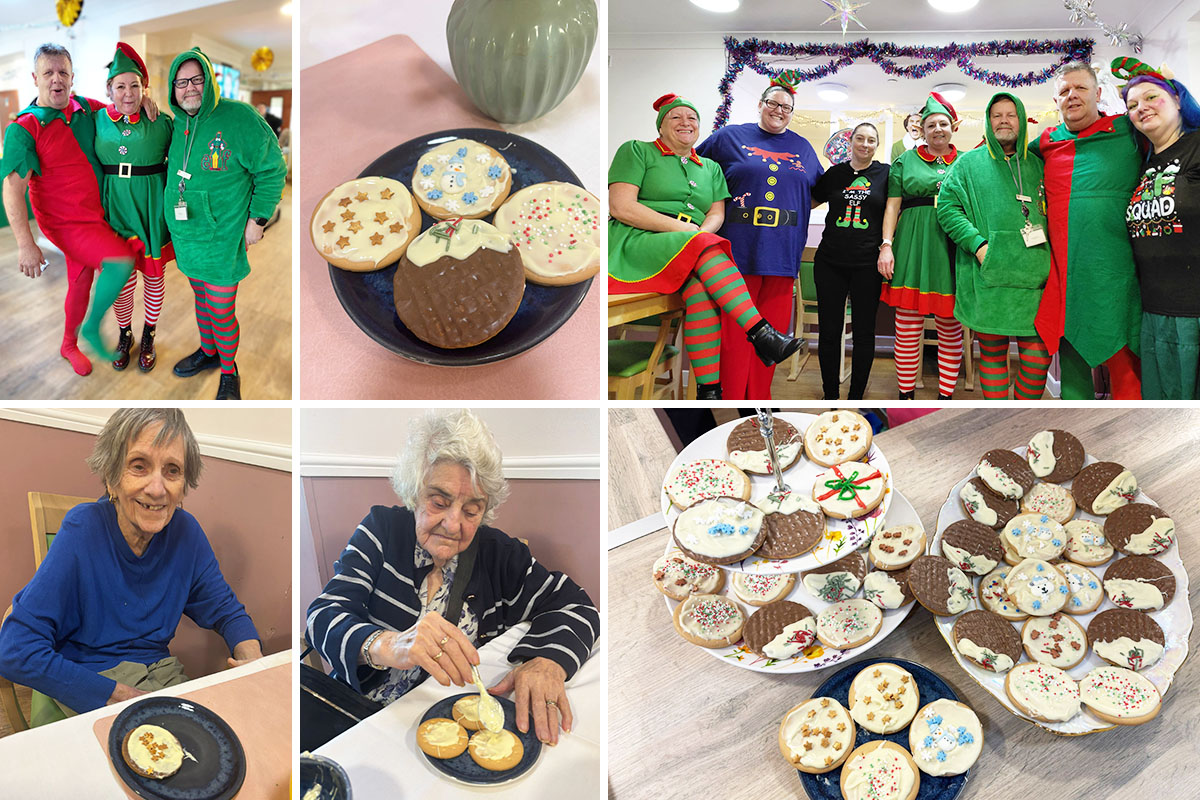 Elf Day fun and a Christmas surprise at Sonya Lodge Residential Care Home