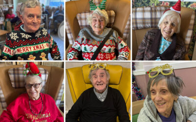 Sonya Lodge Residential Care Home celebrates Christmas Jumper Day