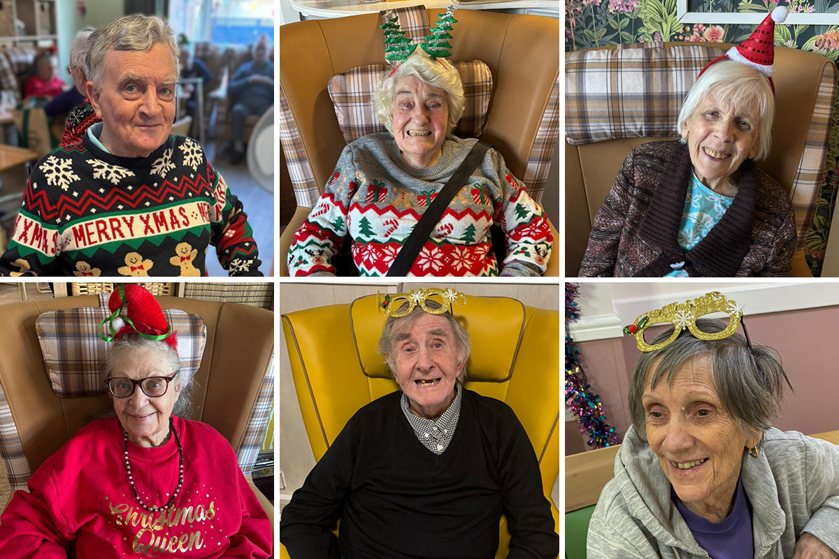 Sonya Lodge Residential Care Home celebrates Christmas Jumper Day