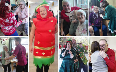 Sonya Lodge Residential Care Home residents celebrate in style at their Christmas party