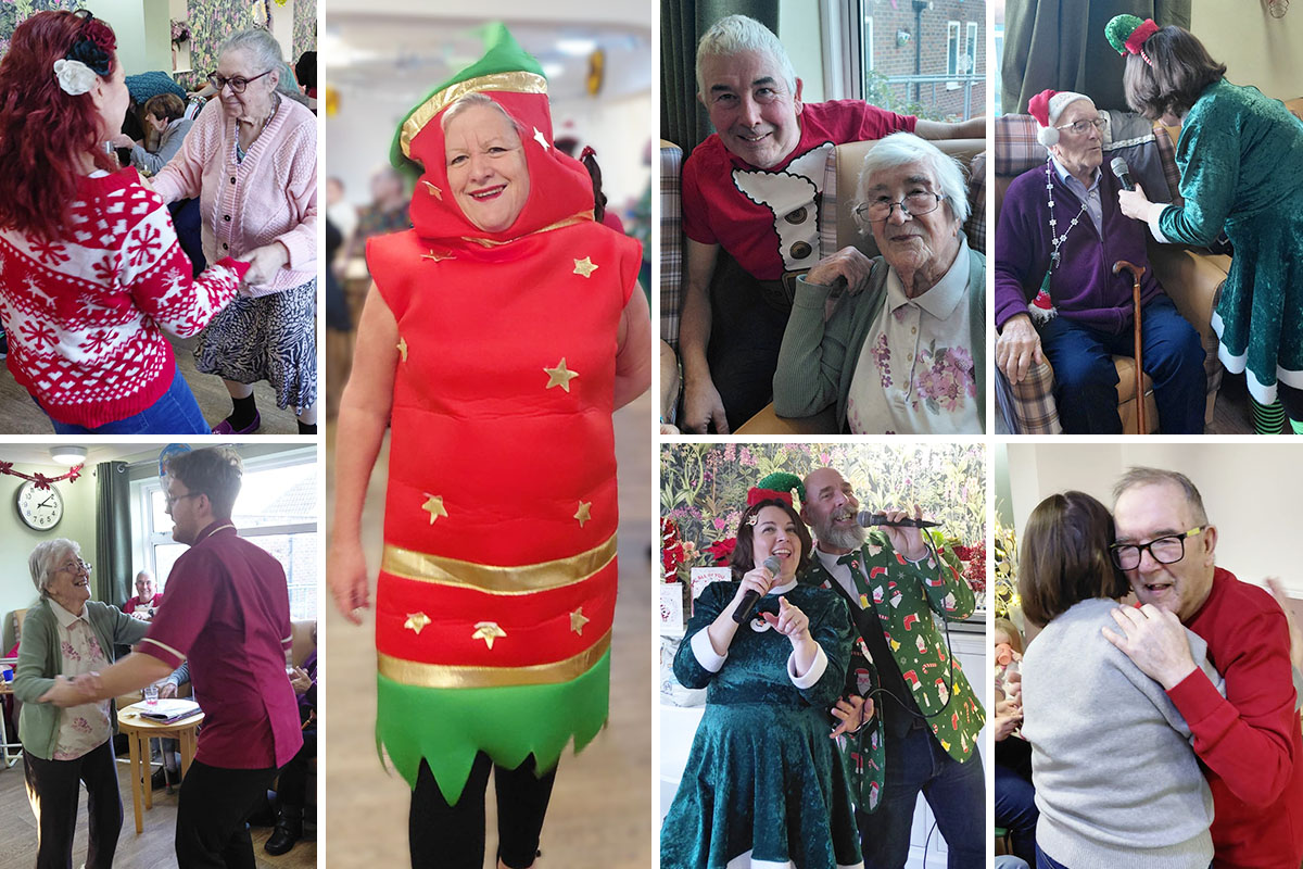 Sonya Lodge Residential Care Home residents celebrate in style at their Christmas party