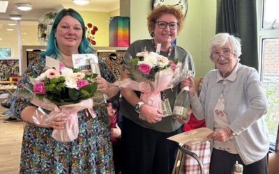 Thanking our Recreation and Well-being Team at Sonya Lodge Residential Care Home